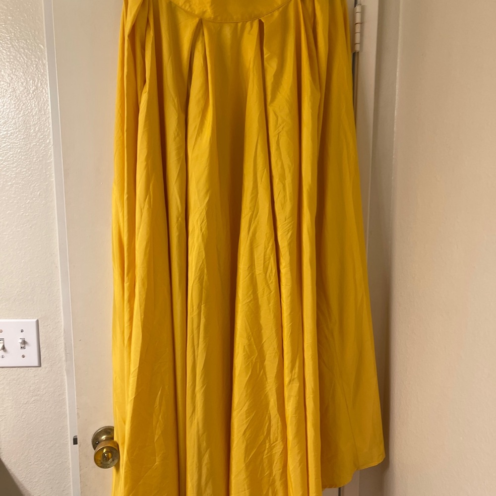 Yellow Women's Skirt